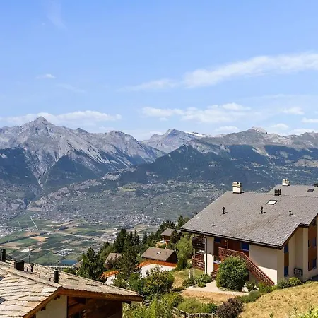 Avec Grand Balcon Et Vue Panoramique Veysonnaz